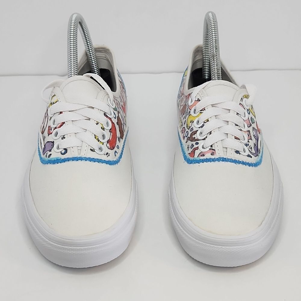 Vans White Multicolor Patterned Sneakers - image 2